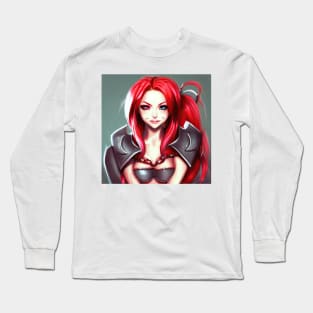 Cute Katarina Artwork Long Sleeve T-Shirt